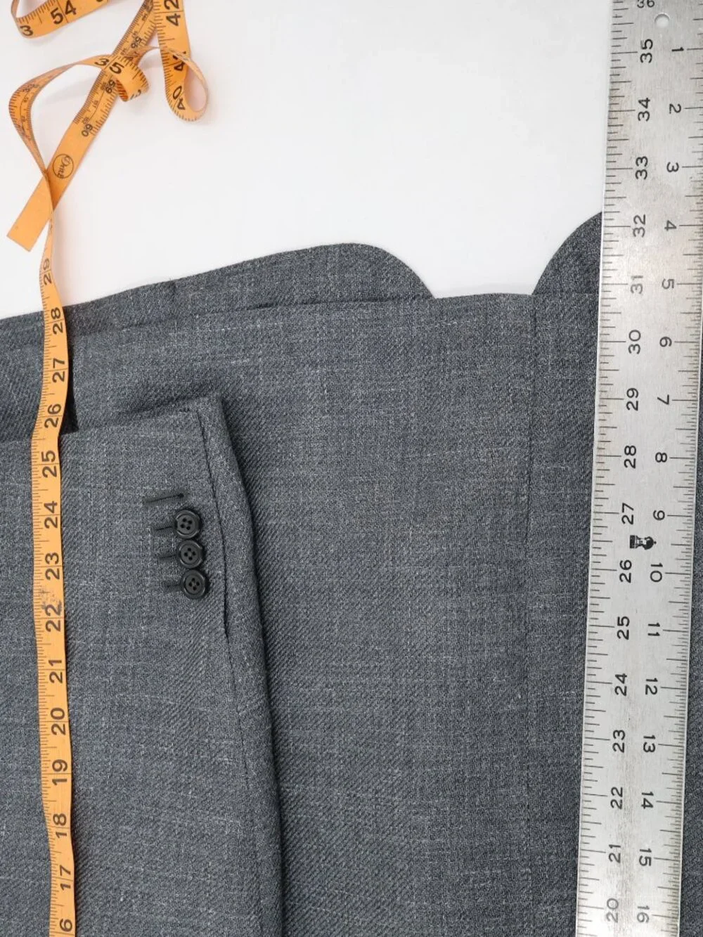 Canali Kei Sport coat mens 52R Slim Wool Silk Linen Unstructured gray half lined